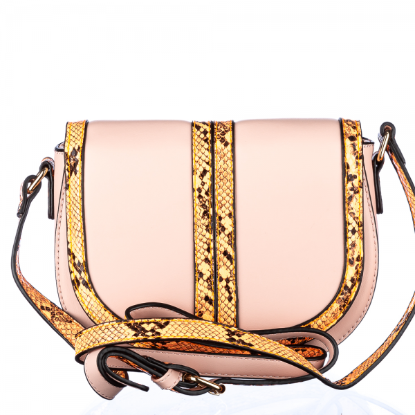 Γυναικεία τσάντα Evian Ροζ  οικολογικό δέρμα - Kalapod.gr